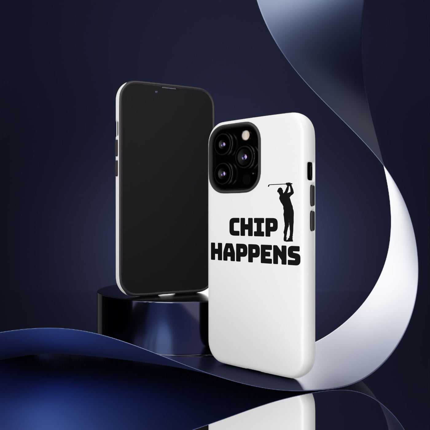 Golf Phone Case - 'Chip Happens' Tough Cases for Golf Lovers