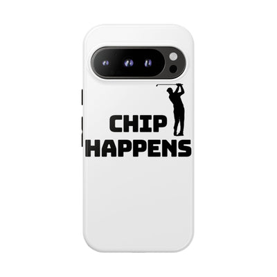 Golf Phone Case - 'Chip Happens' Tough Cases for Golf Lovers