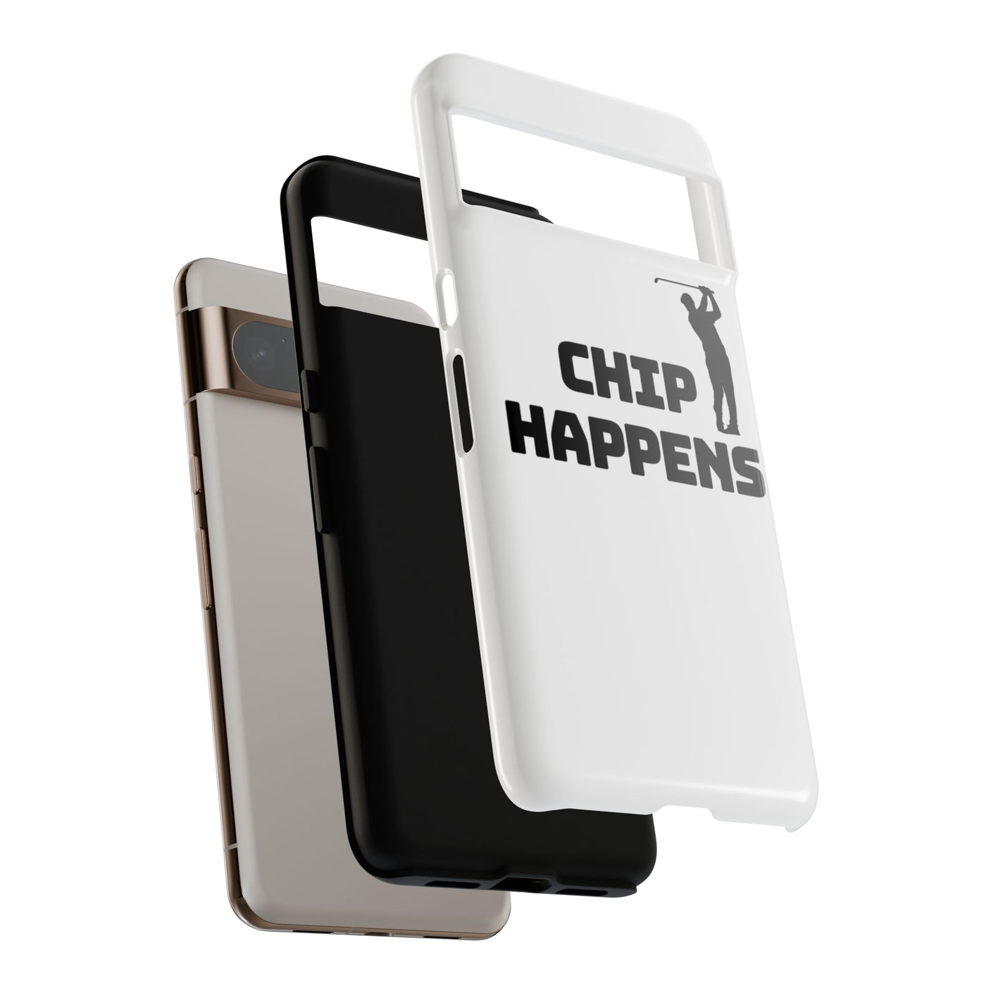 Golf Phone Case - 'Chip Happens' Tough Cases for Golf Lovers