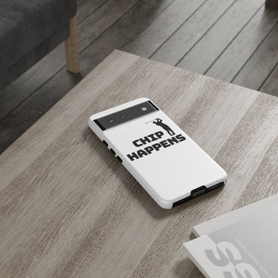 Golf Phone Case - 'Chip Happens' Tough Cases for Golf Lovers