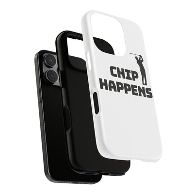 Golf Phone Case - 'Chip Happens' Tough Cases for Golf Lovers