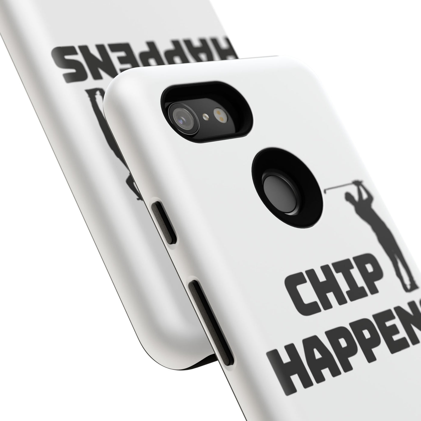 Golf Phone Case - 'Chip Happens' Tough Cases for Golf Lovers