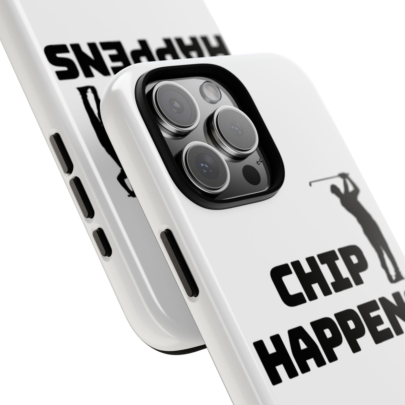 Golf Phone Case - 'Chip Happens' Tough Cases for Golf Lovers